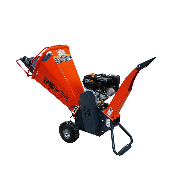 Heavy Series™ 4" Wood Chipper, 7 HP Gas Engine, 6'' Reversible Blade, TMG-GWC4L