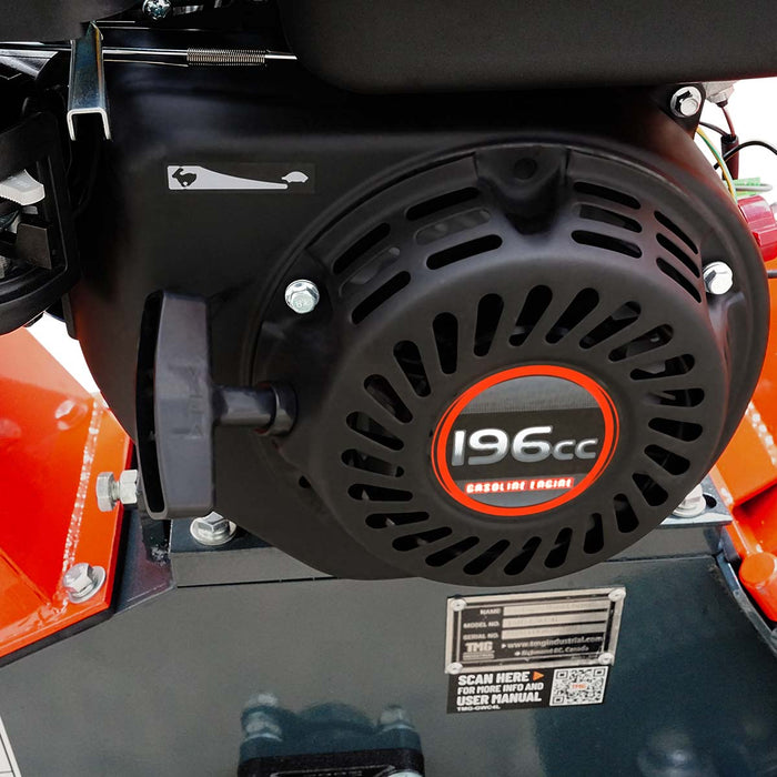 Heavy Series™ 4" Wood Chipper, 7 HP Gas Engine, 6'' Reversible Blade, TMG-GWC4L