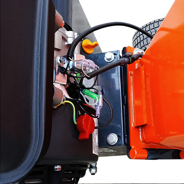 Heavy Series™ 4" Wood Chipper, 7 HP Gas Engine, 6'' Reversible Blade, TMG-GWC4L