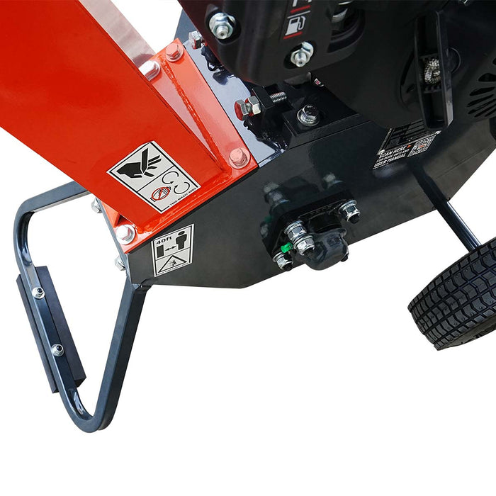 Heavy Series™ 4" Wood Chipper, 7 HP Gas Engine, 6'' Reversible Blade, TMG-GWC4L