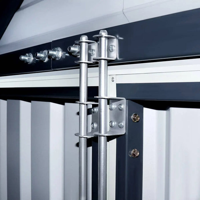 20' x 30' Metal Garage Shed, 11'10" Large Front Door, Side Entry, Window and 13' Peak Height, TMG-MS2030-D1 TMG Industrial CA