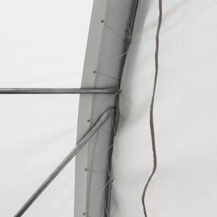 20' x 40' Arch Wall Peak Ceiling Storage Shelter with Heavy Duty 17 oz PVC Cover & Drive Through Doors, TMG-ST2042PV (Previously ST2041PV)
