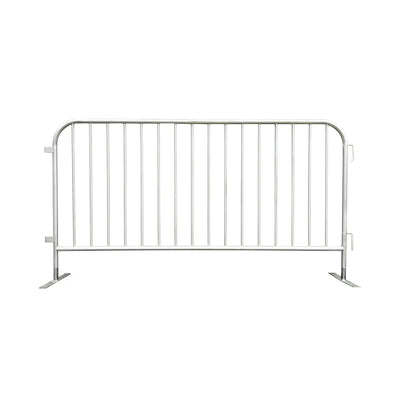 TMG Industrial 6’ x 3’ Temporary Crowd Control Barrier, Galvanized, Interlocking Design, Various Commercial Applications, Quick Setup, TMG-FMB20