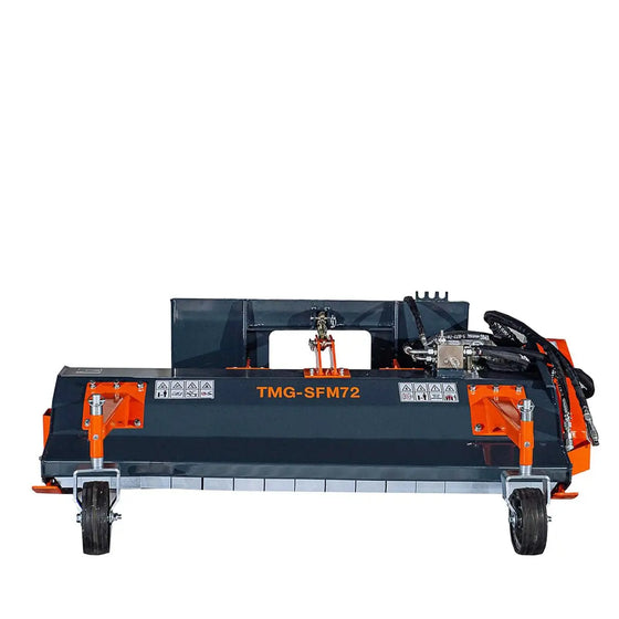 TMG Industrial 72” Hydraulic Skid Steer Flail Mower, TMG-SFM72