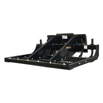 Niveleuse pour chargeuse compacte 72", dents de scarificateur réglables et réversibles, lames de coupe boulonnées, tamis amovible, TMG-SLP70