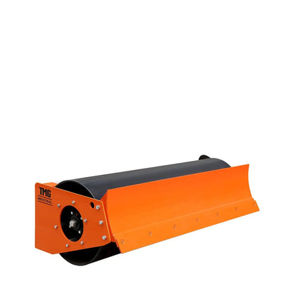 TMG Industrial 72" Skid Steer Vibratory Roller, 24" Smooth Drum, 16-18 GPM, 2320 PSI, Protection du moteur hydraulique, Lubrification du moteur intégrée, TMG-SVR72