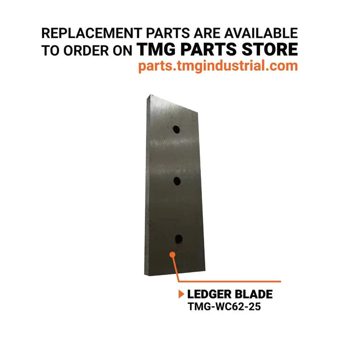 TMG Industrial Compact 3-Point Wood Chipper, 6" Chipping Capacity, Category 1 Hookup, 30-75 HP Tractor, PTO Shaft Included, TMG-WC65