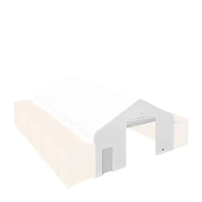 TMG Industrial Front End Wall Kit, Compatible with ST3041CE, ST3041CV and ST3041CVF container shelters installed with high cube containers (9’6”), TMG-ST30FW9V