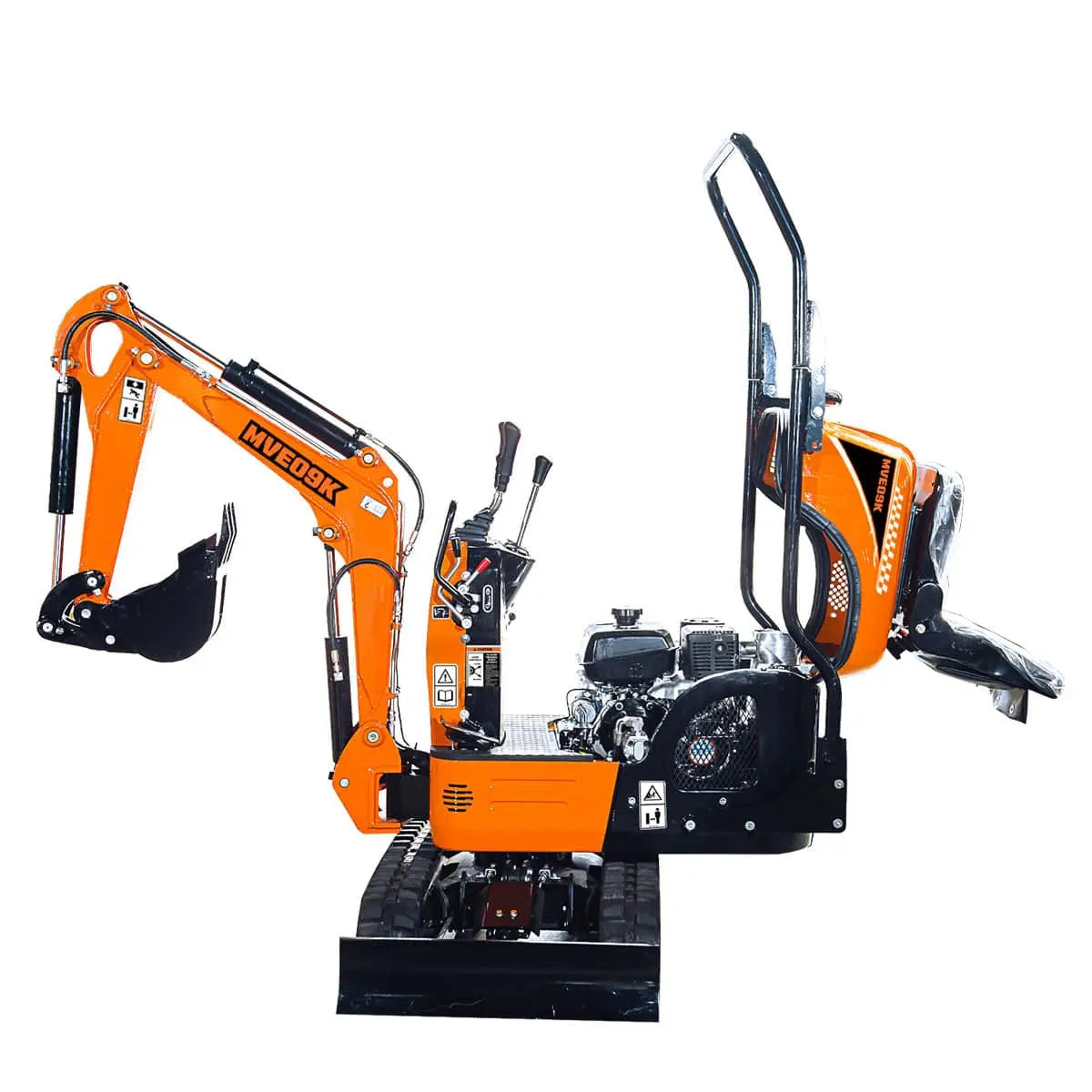 TMG Mini Excavator, 9.5 HP Kohler Engine, Eaton Motor, 11