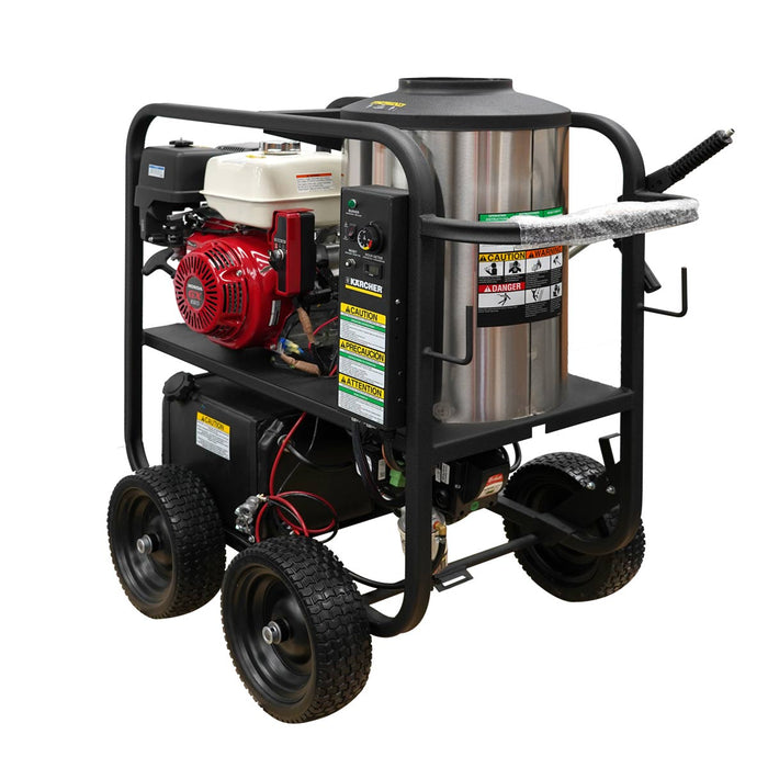 Kärcher Professional 3500 PSI Hot Water Pressure Washer, Honda Engine, 12V Wayne Burner, Mfr Model # HDS 3.5/35 PE/H