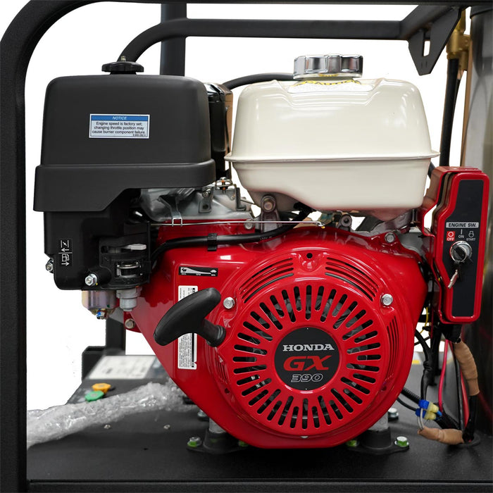 Kärcher Professional 3500 PSI Hot Water Pressure Washer, Honda Engine, 12V Wayne Burner, Mfr Model # HDS 3.5/35 PE/H