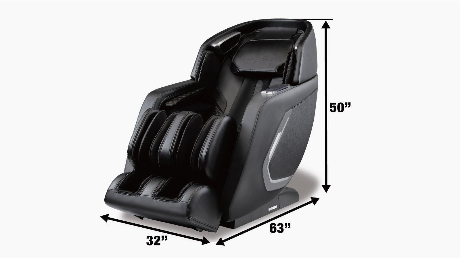 TMG Industrial Zero Gravity Multi-Function Massage Chair Intelligent, 4D Mechanism, Triple Action Foot Massager, Voice Control, Full Body Compression, Bluetooth, Body Scanning, TMG-LMC58-specifications-image