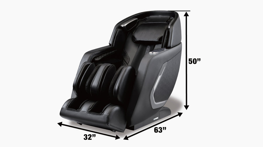 Zero Gravity Multi-Function Massage Chair Intelligent, 4D Mechanism, Triple Action Foot Massager, Voice Control, Full Body Compression, Bluetooth, Body Scanning TMG-LMC58