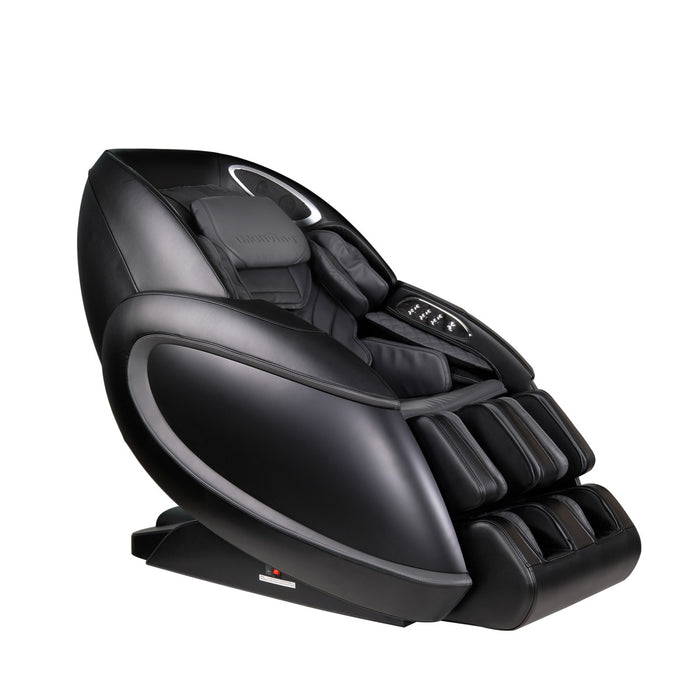TMG Industrial Zero Gravity Multi-Function Massage Chair Platinum, 4D Mechanism, 12 Auto Programs, Touch Screen Control, Full Body Compression, Bluetooth, Body Scanning, Footrest Extension, Roller Foot Massager TMG-LMC79