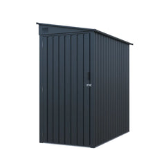 TMG Industrial 3' x 6' Hangar en métal galvanisé, métal ondulé 29 GA, bord supérieur 75