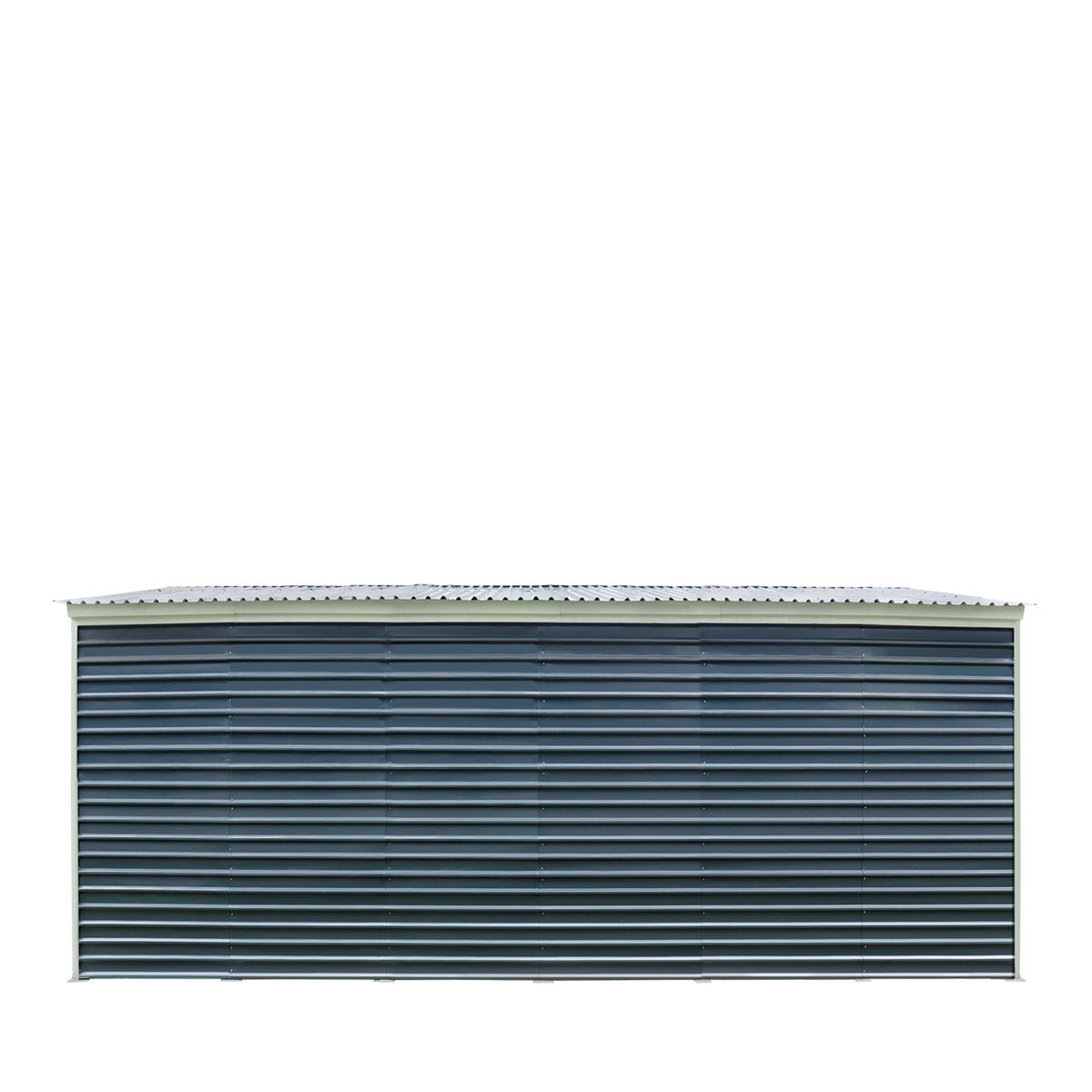 20' x 30' Metal Garage Shed Steel Building, 35 PSF Snow Load Rated, Two 8'4