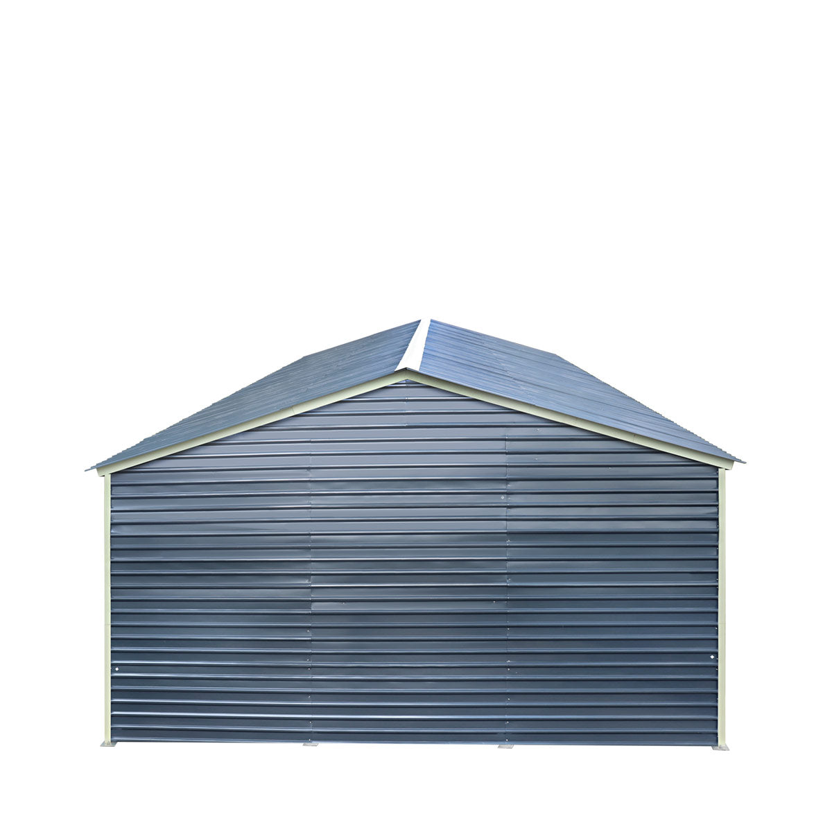 20' x 30' Metal Garage Shed Steel Building, 35 PSF Snow Load Rated, Two 8'4