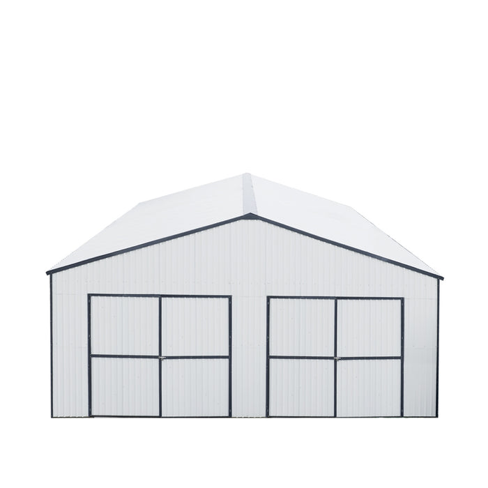 30’ x 40’ Double Garage Metal Shed