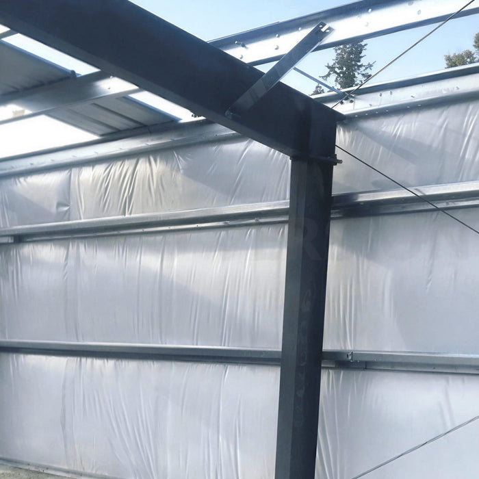Snow Series 30' x 40' x 14' Commercial Warehouse Steel Building, Pre-Engineered to 85 PSF Snow Rated, Shop Drawings Provided, Fabricated in Canada TMG-MS304014-SR85