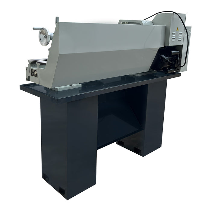 Tour à métaux de précision 13" x 30" avec support, moteur de 1,1 kW, 60 - 1800 tr/min, 12 vitesses de broche, filetage impérial et métrique, TMG-MT13BL