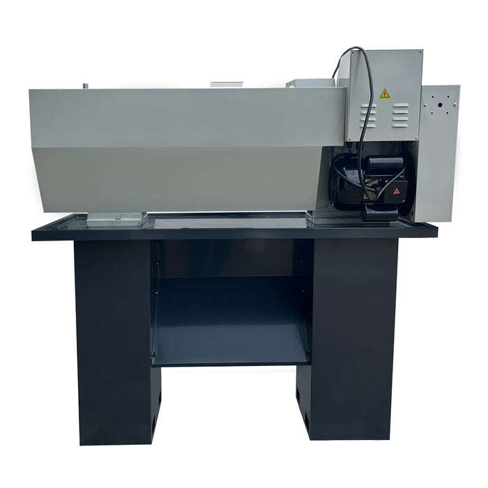 Tour à métaux de précision 13" x 30" avec support, moteur de 1,1 kW, 60 - 1800 tr/min, 12 vitesses de broche, filetage impérial et métrique, TMG-MT13BL