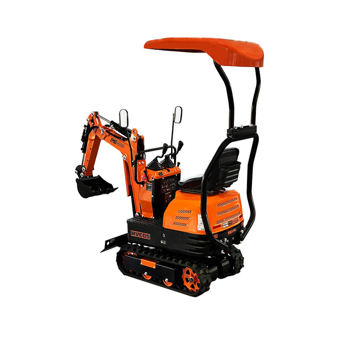 1365 LB Mini Compact Excavator, 306cc/8.5HP Gas Engine, 11-½" Bucket Width, 2000 Lb Digging Force, TMG-MVE05