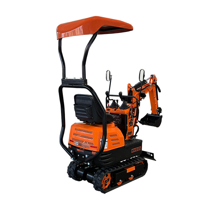 1365 LB Mini Compact Excavator, 306cc/8.5HP Gas Engine, 11-½" Bucket Width, 2000 Lb Digging Force, TMG-MVE05