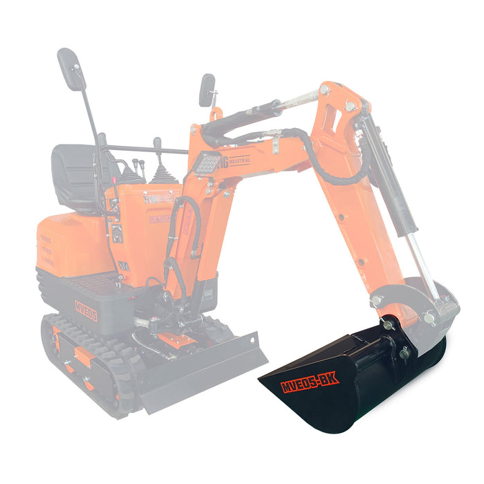 20" Grading Bucket, 3.5 cu-ft (0.1 m3) Capacity, Works for TMG-MVE05, TMG-MVE05-BK