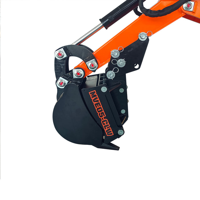 10-1/4" Claw Attachment, Heavy-Duty Structural Steel, Works for TMG-MVE05, TMG-MVE05-CLW