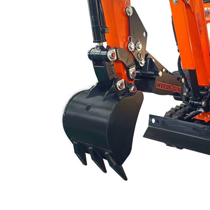 10-1/4" Claw Attachment, Heavy-Duty Structural Steel, Works for TMG-MVE05, TMG-MVE05-CLW