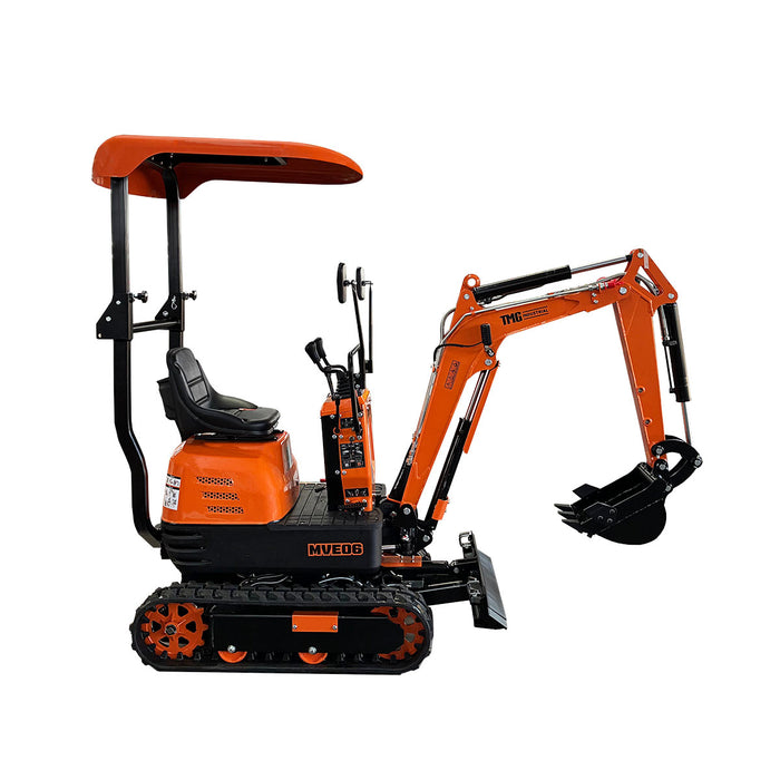 1830 LB Mini Compact Excavator, 306cc/8.5 HP Gas Engine, 12-¼” Bucket Width, 2600 Lb Digging Force, TMG-MVE06