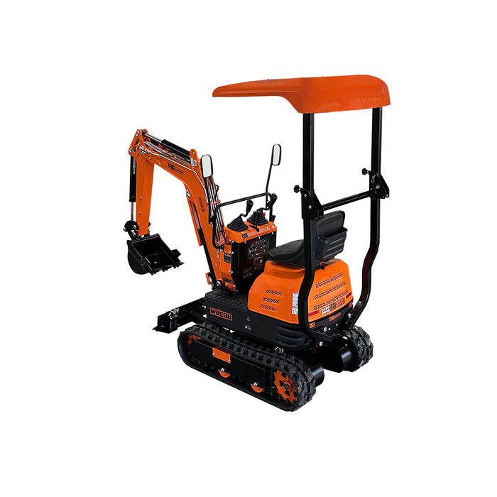 1830 LB Mini Compact Excavator, 306cc/8.5 HP Gas Engine, 12-¼” Bucket Width, 2600 Lb Digging Force, TMG-MVE06