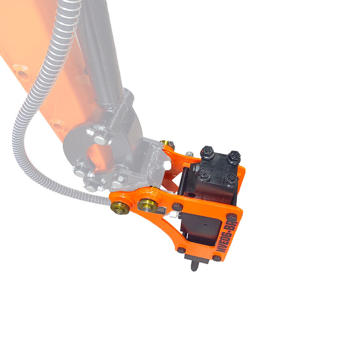 1-3/8" Hydraulic Breaker, ½" Hydraulic Hoses and Flat Quick Couplers, Works for TMG-MVE06 & TMG-MVE07 Mini Excavators, TMG-MVE06-BR