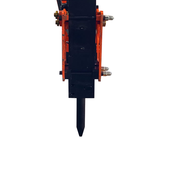 1-3/8" Hydraulic Breaker, ½" Hydraulic Hoses and Flat Quick Couplers, Works for TMG-MVE06 & TMG-MVE07 Mini Excavators, TMG-MVE06-BR