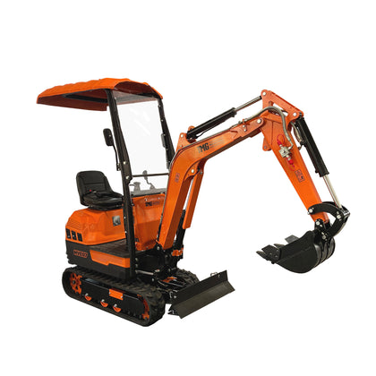 2200 LB Compact Mini Excavator, 420cc/14 HP Gas Engine, 13-¾” Bucket Width, 2765 Lb Digging Force, TMG-MVE07