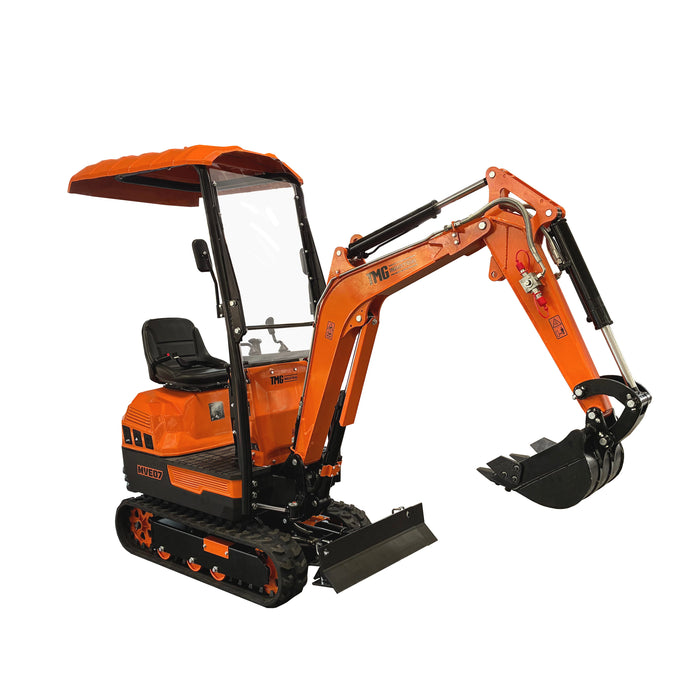 2200 LB Mini Compact Excavator, 420cc/14 HP Gas Engine, 13-¾” Bucket Width, 2765 Lb Digging Force, TMG-MVE07
