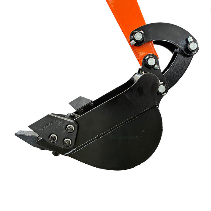 2200 LB Mini Compact Excavator, 420cc/14 HP Gas Engine, 13-¾” Bucket Width, 2765 Lb Digging Force, TMG-MVE07