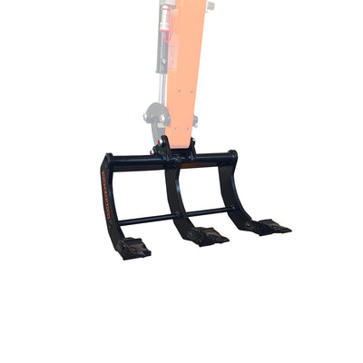 Râteau à racines 21" avec pointe de dent remplaçable, compatible avec TMG-MVE07, TMG-MVE07-RK