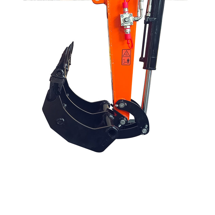 21" Root Rake with Replaceable Tooth Tip, Works for TMG-MVE07,  TMG-MVE07-RK