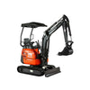 1800 KG Compact Mini Excavator, 16 HP Kubota Diesel, KDK Pump, Eaton Motor, 86" Digging Depth TMG-MVE18