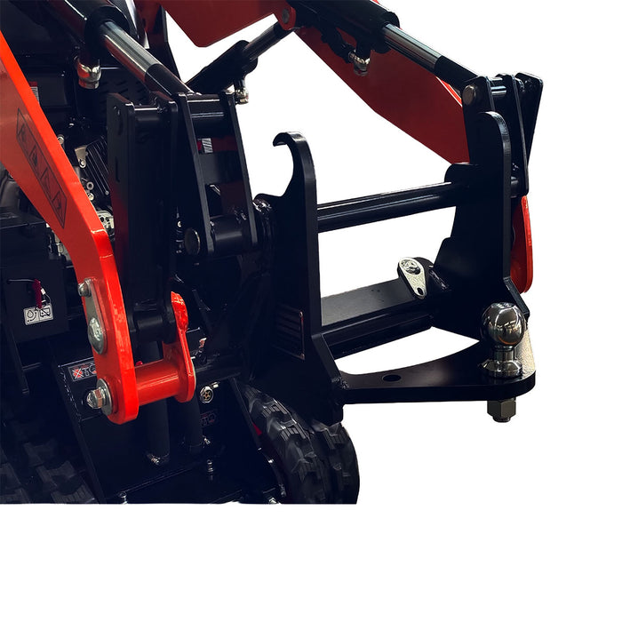 2" Ball Mount Hitch Receiver, Works for TMG-MVL16 & TMG-MVL20 Stand-on Skid Steer, TMG-MVL20-BR