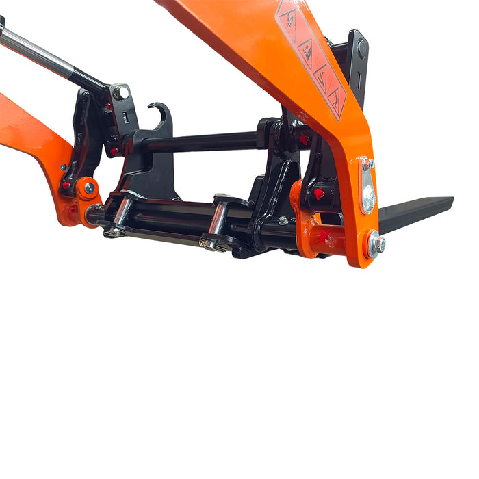 31-1/2" Pallet Fork, Heavy-duty High-Strength Steel, Works for TMG-MVL16 & TMG-MVL20 Stand-on Skid Steer, TMG-MVL20-PF