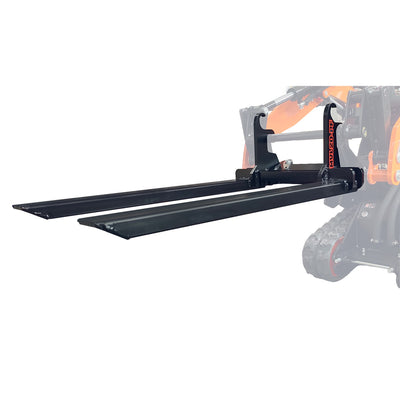 Fourches à palettes 31-1/2", acier haute résistance robuste, fonctionne avec les mini-chargeurs autoportés TMG-MVL16 et TMG-MVL20, TMG-MVL20-PF
