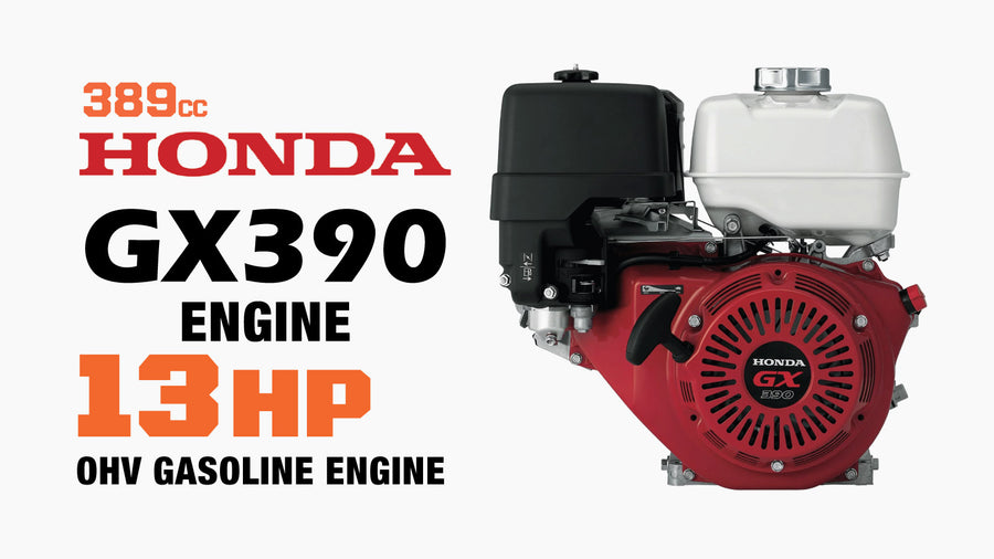 1-Ton Walk-Behind Double Drum Vibratory Roller, 13 HP Honda GX390 Gasoline Engine, 14" Drum, 3800 lb Compaction Force, Electromagnetic Clutch, Integrated Control Handle (Discontinued – No Longer Available) TMG-MVR30