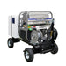 HYDRO TEK Nilfisk 3000 PSI 4.8 GPM Hot Water Pressure Washer, ATV Tow & Stow Cart + Tank Skid Package, Vanguard Engine,