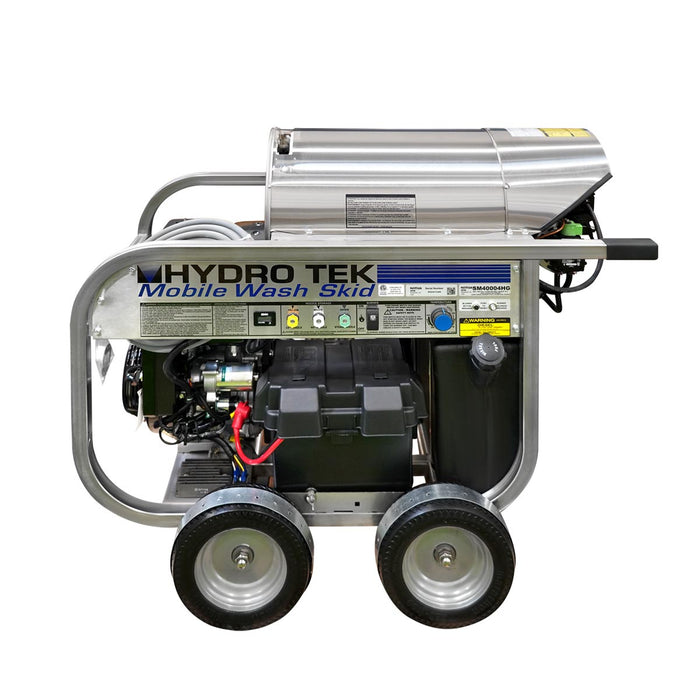 HYDRO TEK Nilfisk 4000 PSI 3.5 GPM Hot Water Pressure Washer, Honda Engine,