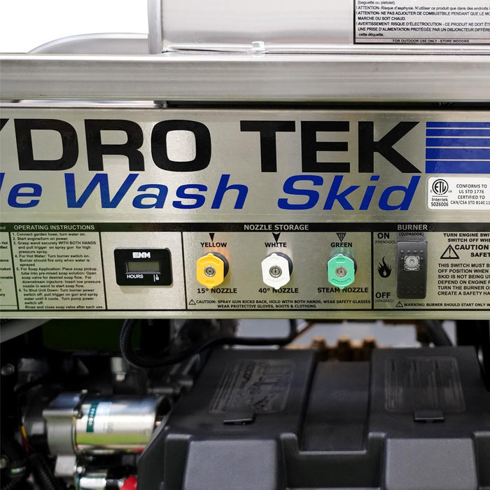 HYDRO TEK Nilfisk 4000 PSI 3.5 GPM Hot Water Pressure Washer detials