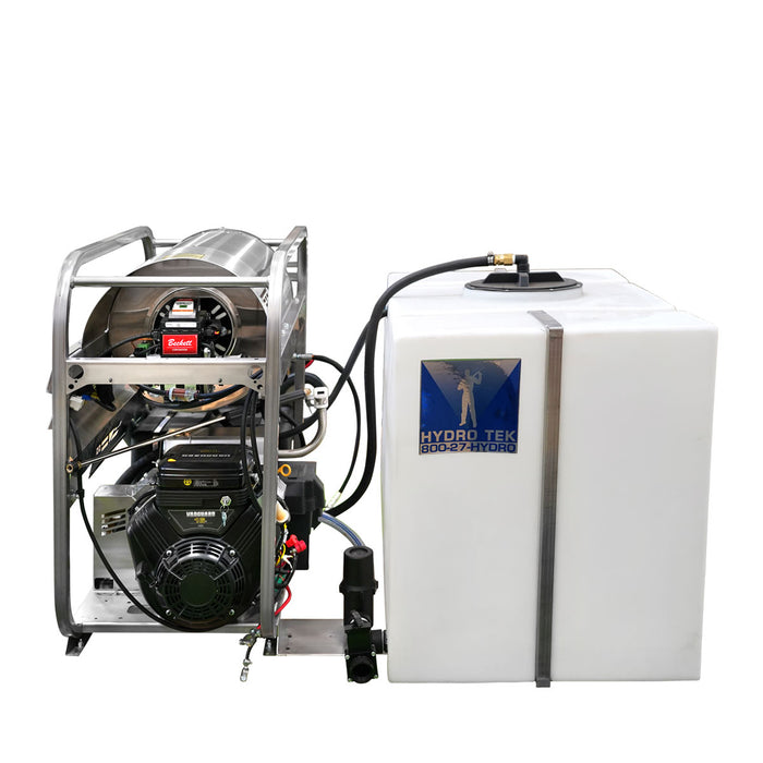 HYDRO TEK Nilfisk 3000 PSI 4.8 GPM Hot Water Pressure Washer, Skid Mounted, Vanguard Engine,