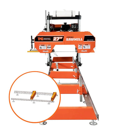 4-ft Track Extension Kit for TMG-PSM26, PSM27 and PSM27R Portable Sawmill, SKU# TMG-PSM27-4EX