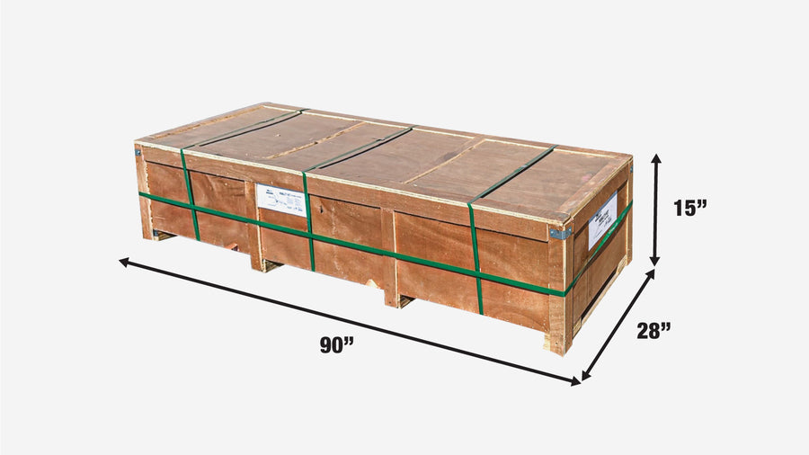 Ensemble mobilité pour TMG-PSM36, coupleur d'attelage 2", roues de 14", TMG-PSM36-MJACK